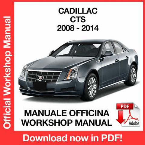 Cadillac CTS (2008, 2009, 2010, 2011, 2012, 2013, 2014) (EN) Workshop Repair Manual Download PDF