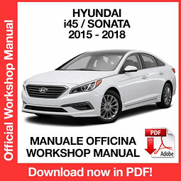 Hyundai i45 Sonata (2015, 2016, 2017, 2018) (EN) Workshop Repair Manual Download PDF