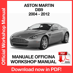 ASTON MARTIN DB9 (2004, 2005, 2006, 2007, 2008) (EN) Workshop Repair Manual Download PDF