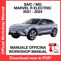 Saic MG Marvel R Electric (2021, 2022, 2023, 2024) (EN) (ITA) Workshop Repair Manual Download PDF
