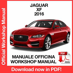 Jaguar XF X260 (2016, 2017, 2018, 2019) (EN) Workshop Repair Manual Download PDF