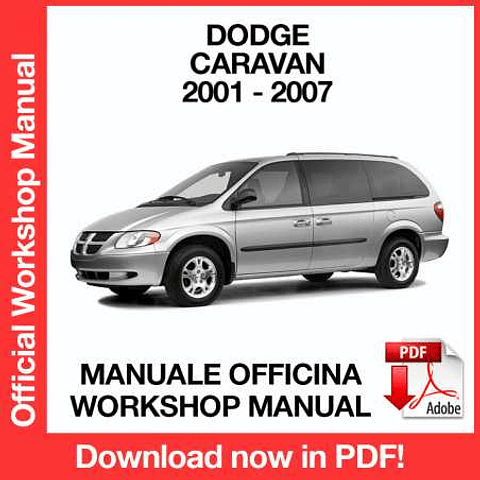 Dodge Caravan (2001, 2002, 2003, 2004, 2005, 2006, 2007) (EN) Workshop Repair Manual Download PDF