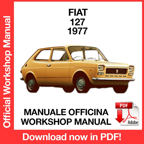 FIAT 127 (1977) (EN) Workshop Repair Manual Download PDF