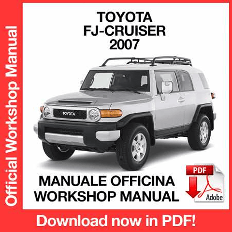 Toyota FJ-Cruiser (2007) (EN) Workshop Repair Manual Download PDF