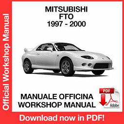 Mitsubishi FTO (1997, 1998, 1999, 2000) (EN) Workshop Repair Manual Download PDF