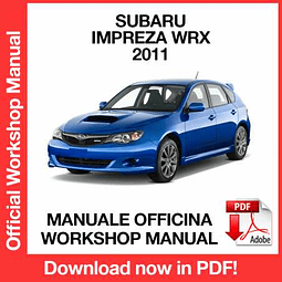 Subaru Impreza WRX STI GE GH (2011) (EN) Workshop Repair Manual Download PDF