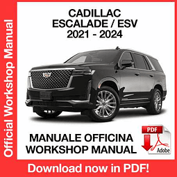 Cadillac Escalade / Escalade ESV (2021, 2022, 2023, 2024) (EN) Workshop Repair Manual Download PDF