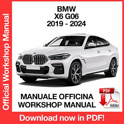 BMW X6 G06 (2019, 2020, 2021, 2022, 2023, 2024) (EN) Workshop Repair Manual Download PDF