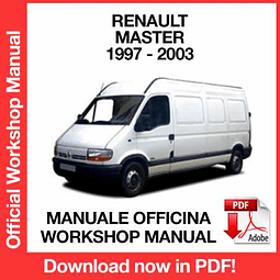 Renault Master II X70 (1997, 1998, 1999, 2000, 2001, 2002, 2003) (EN) Workshop Repair Manual Download PDF