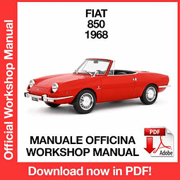Fiat 850 (1968) (EN) Workshop Repair Manual Download PDF