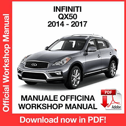 Infiniti QX50 JX50 (2014, 2015, 2016, 2017) (EN) Workshop Repair Manual Download PDF