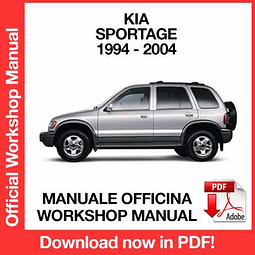Kia Sportage (1999, 2000, 2001, 2002, 2003, 2004) (EN) Workshop Repair Manual Download PDF