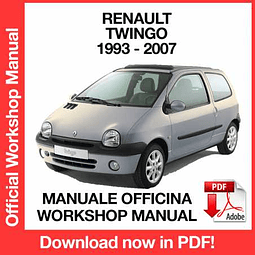 Renault Twingo I X06 (1997, 1998, 1999, 2000, 2001) (EN) Workshop Repair Manual Download PDF