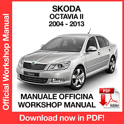 Skoda Octavia MK2 (2009, 2010, 2011, 2012, 2013) (EN) Workshop Repair Manual Download PDF