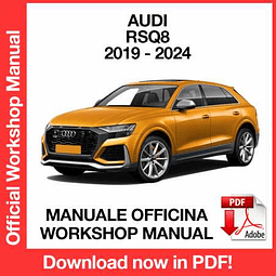 Audi RSQ8 (2019, 2020, 2021, 2022, 2023, 2024) (EN) Workshop Repair Manual Download PDF