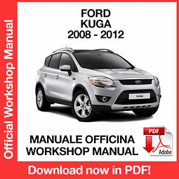 Ford Kuga (2008, 2009, 2010, 2011, 2012) (EN) Workshop Repair Manual Download PDF