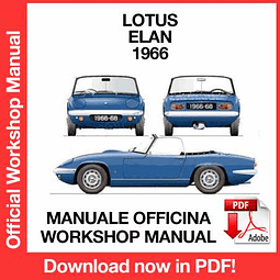 Lotus Elan (1966) (EN) Workshop Repair Manual Download PDF