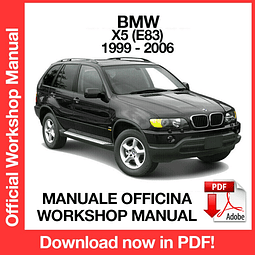 BMW X5 E53 (1996, 1997, 1998, 1999, 2000, 2001) (EN) Workshop Repair Manual Download PDF