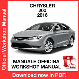 Chrysler 200 (2016) (EN) Workshop Repair Manual Download PDF