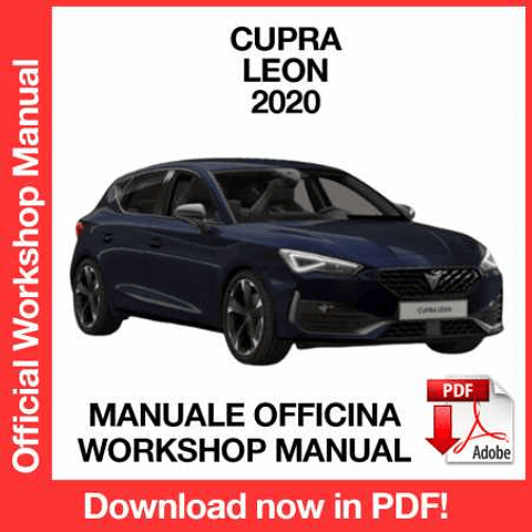 Cupra Leon (2020) (EN) Workshop Repair Manual Download PDF