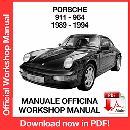 Porsche 911 964 (1989, 1990, 1991, 1992, 1993, 1994) (EN) Workshop Repair Manual Download PDF