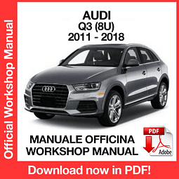 AUDI Q3 (2015, 2016, 2017, 2018) (EN) Workshop Repair Manual Download PDF