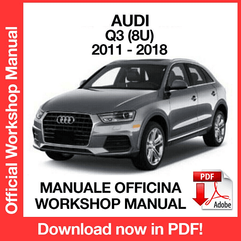 AUDI Q3 (2015, 2016, 2017, 2018) (EN) Workshop Repair Manual Download PDF
