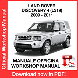 Land Rover Discovery 4 (2009, 2010, 2011) (EN) Workshop Repair Manual Download PDF