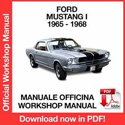 Ford Mustang 1 (1965, 1966, 1967, 1968) (EN) Workshop Repair Manual Download PDF
