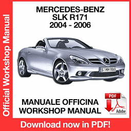 Mercedes-Benz SLK R171 (2004, 2005, 2006) (EN) Workshop Repair Manual Download PDF