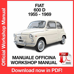 Fiat 600 D (1963, 1964, 1965, 1966, 1967, 1968, 1969) (EN) Workshop Repair Manual Download PDF
