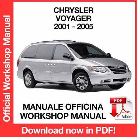 Chrysler Voyager (2001, 2002, 2003, 2004, 2005) (EN) Workshop Repair Manual Download PDF
