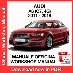 AUDI A6 (2011, 2012, 2013, 2014, 2015, 2016, 2017, 2018) (EN) Workshop Repair Manual Download PDF