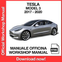 Tesla Model 3 (2017, 2018, 2019, 2020) (EN Workshop Repair Manual Download PDF