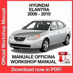 Hyundai Elantra (2006, 2007, 2008, 2009, 2010) (EN) Workshop Repair Manual Download PDF