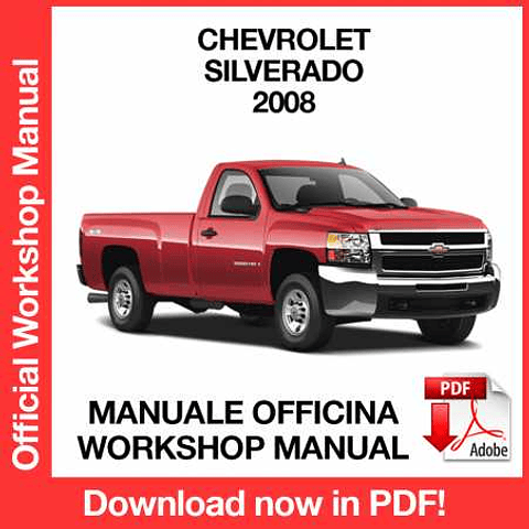 Chevrolet Silverado (2008) (EN) Workshop Repair Manual Download PDF