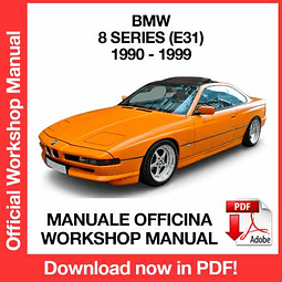 BMW 8 Series E31 (1990, 1991, 1992, 1993, 1994) (EN) Workshop Repair Manual Download PDF