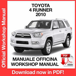 Toyota 4 Runner (2010) (EN) Workshop Repair Manual Download PDF