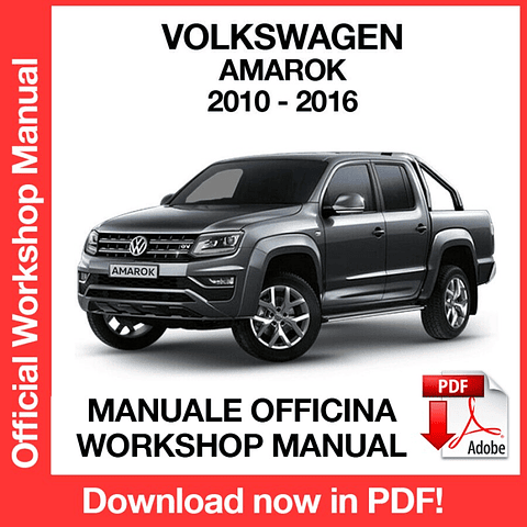 Volkswagen Amarok ( 2014-2015-2016) (EN) Workshop Repair Manual Download PDF