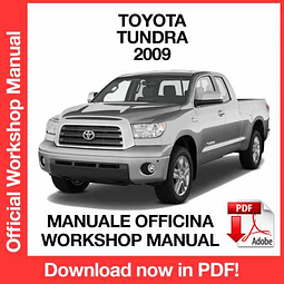 Toyota Tundra (2009) (EN) Workshop Repair Manual Download PDF