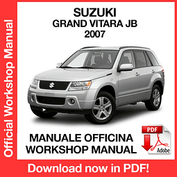 Suzuki Grand Vitara JB (2007) (EN) Workshop Repair Manual Download PDF