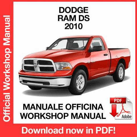 Dodge Ram 1500 2500 DS (2010) (EN) Workshop Repair Manual Download PDF