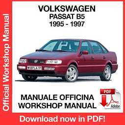 Volkswagen Passat B5 (1995-1996-1997) (EN) Workshop Repair Manual Download PDF
