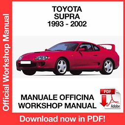 Toyota Supra ( 1989-1990-1991-1992-1993-1994) (EN) Workshop Repair Manual Download PDF