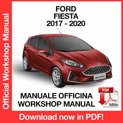 Ford Fiesta (2017, 2018, 2019, 2020) (EN) Workshop Repair Manual Download PDF