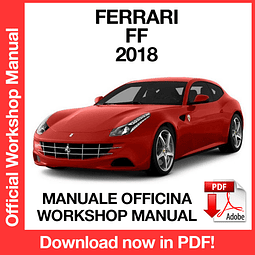 FERRARI FF (EN) Workshop Repair Manual Download PDF