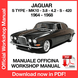 Jaguar S-Type MK10 (1964, 1965, 1966, 1967, 1968) (EN) Workshop Repair Manual Download PDF