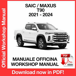 Saic Maxus T90 (2021, 2022, 2023, 2024) (EN) Workshop Repair Manual Download PDF