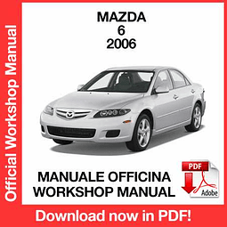 Mazda 6 (2006) (EN) Workshop Repair Manual Download PDF