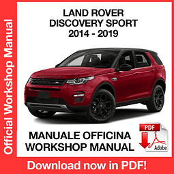 Land Rover Discovery SPORT L550 (2017, 2018, 2019) (EN) Workshop Repair Manual Download PDF